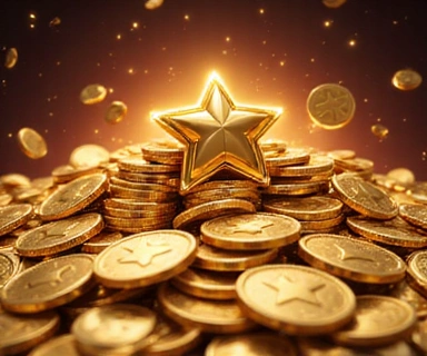 Virtual coins and bonus icons