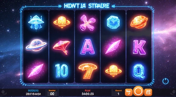 Space Odyssey slot machine with alien symbols