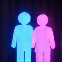 Two people icon for referring friends